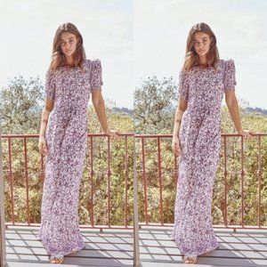 Saylor Ryland Dress - Size M - Purple/Pink